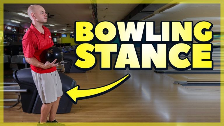 Richtig stehen im Bowling | Die Anfangspose
